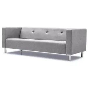 Moderne stof sofa sets import meubels uit china drie-zitsbank bank