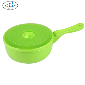 Precio <span class=keywords><strong>barato</strong></span> mango portátil almuerzo caja de plástico con tapa del recipiente de alimentos - Product Image 3