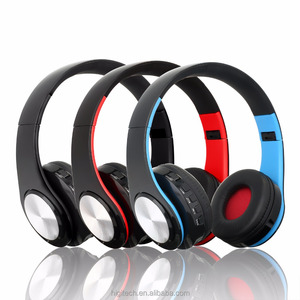 Auriculares estéreo HIFI con soporte para radio FM, <span class=keywords><strong>tarjeta</strong></span> <span class=keywords><strong>SD</strong></span>, entrada auxiliar, manos libres, Bluetooth y micrófono. - Product Image 1