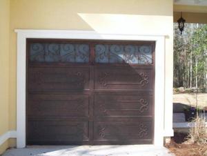 <span class=keywords><strong>Puertas</strong></span> de Hierro Forjado, Puerta Seccional Aislada, Puerta de Garaje Comercial Automática de Seguridad, Paneles de Puerta de Garaje de Tamaño Personalizado - Product Image 4