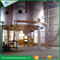 50TPD n-hexane huile de soja usine d'extraction au solvant usine de traitement d'huile de soja avec moins de 1% résidus d'huile