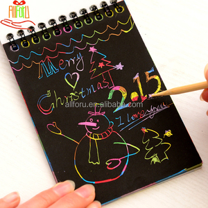 Carnet de <span class=keywords><strong>dessin</strong></span> magique, cadeau original, carnet d'école, carnet à gratter DIY - Product Image 2