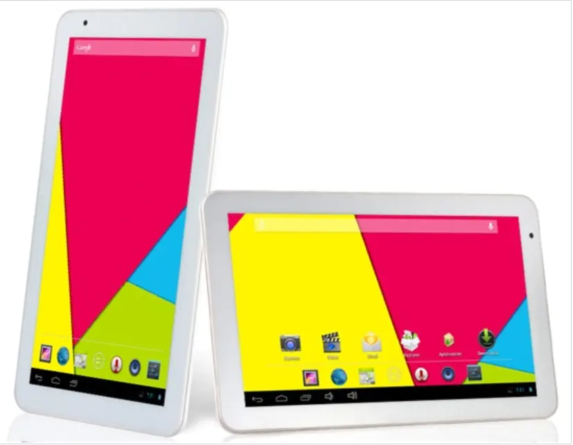 Çin 9 inç Android Eylemler atm7029 Dört çekirdekli Tablet PC Wifi BT HDM tablet stokta 5 renk