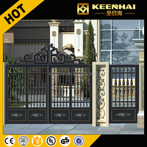 Qualité-assuré En <span class=keywords><strong>Fonte</strong></span> <span class=keywords><strong>D</strong></span>'<span class=keywords><strong>aluminium</strong></span> De Jardin En Fer <span class=keywords><strong>Forgé</strong></span> Porte <span class=keywords><strong>D</strong></span>'entrée - Product Image 3