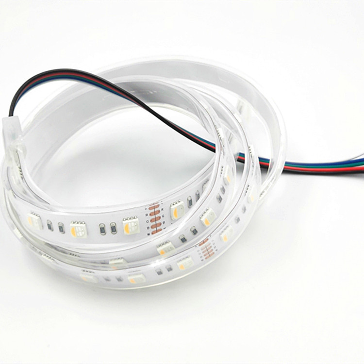 Водонепроницаемый многоцветный rgb течет dc 14v 300 60d rgb 12v 2835 светильник полоса светодио дный