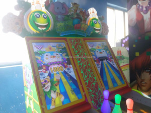 Haute qualité 220v intérieur Mini aventure <span class=keywords><strong>Bowling</strong></span> Arcade Machine système de rachat de pièces à haut profit métal bois jeux à jetons - Product Image 4