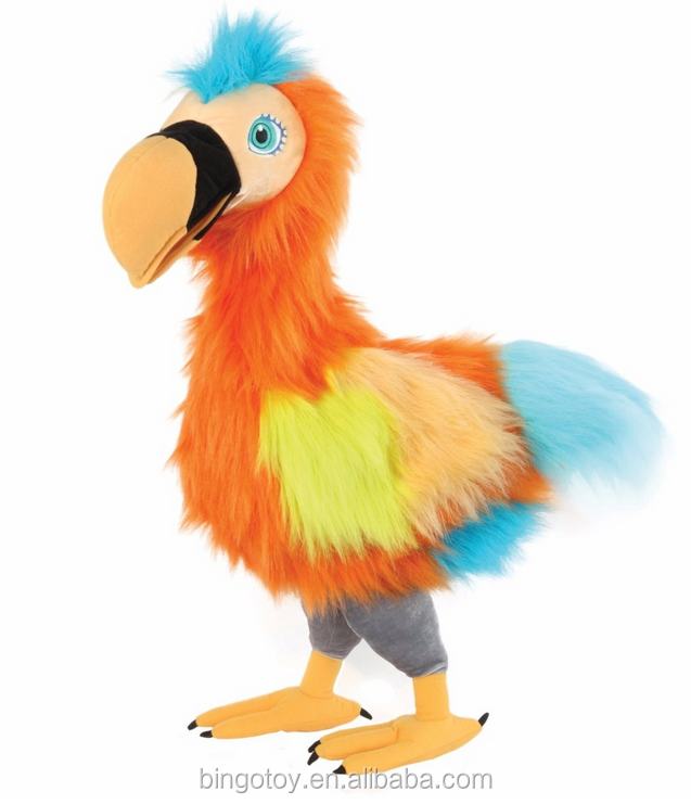 Пользовательская красочная плюшевая игрушка dodo, мягкая игрушка для птиц