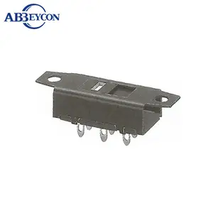 Ss-070 12 pin 12v dc güç mini slayt açılıp kapanan slayt anahtarı