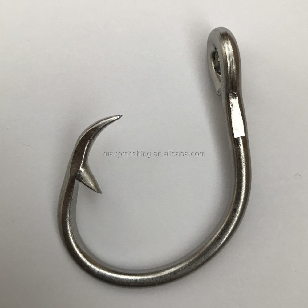 commercial fishing circle hooks Stainless Steel Tuna Circle Hook for Longline Fishing | Commercial Grade