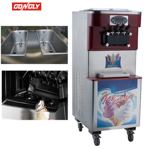 Máquina de <span class=keywords><strong>helado</strong></span> suave vertical de 2*7L con preenfriamiento, tipo McDonald's - Product Image 3