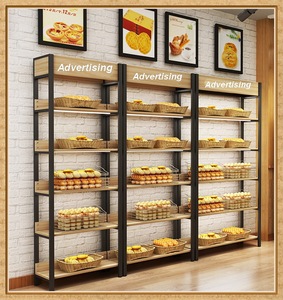 <span class=keywords><strong>MDF</strong></span> Đa Chức Năng Thực Phẩm Đứng Bánh Trưng Bày Kệ Bánh Mì Giá - Product Image 5