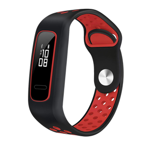 Bracelet de montre intelligente AW70 bicolore direct d'usine, en silicone pour montre Huawei - Product Image 1