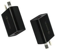 Jonrenau — chargeur mural USB QC 3.0, Charge rapide, adaptateur de voyage