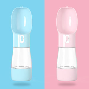 थोक कुत्ते पानी और खाद्य बोतल OEM लोगो पोर्टेबल आउटडोर यात्रा पीईटी बोतल - Product Image 4