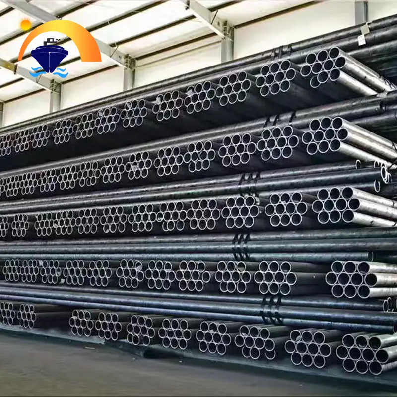 Tubo di ferro in acciaio 10 piedi tondo zincato solido EMT tubo oleodotto GB ERW idraulico tubi in acciaio zincato a caldo 0.5 - 80 Mm