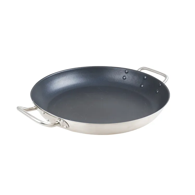stainless steel non-stick small frying pan with strong handle