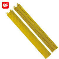 Protector de Cables de PVC de 1 Canal, Rampa para Cables, Cubierta para Cables