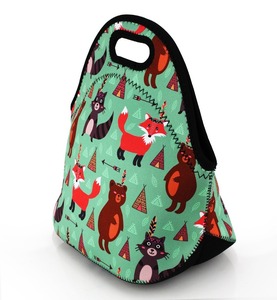 Custom Design Neoprene Insulated <strong>Lunch</strong> <strong>Bag</strong> with Zipper Closure Durable Portable <strong>for</strong> <strong>Work</strong> Picnic &amp; Outdoor Use - Product Image 4