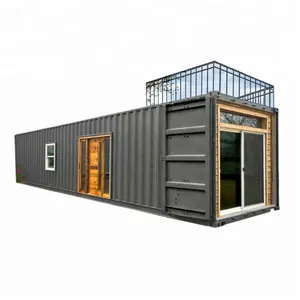 Роскошный индивидуальный 40-футовый контейнер для дома/рынка с мебелью
