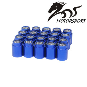 Tornillo de la rueda de coche casquillos del perno tuercas tapa protector neumático 19mm 1 Unidades = 20 unids - Product Image 5