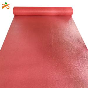 Tappeto <span class=keywords><strong>Runner</strong></span> per Camera da Letto in Fibra Sintetica Rossa con Design Semplice, Realizzato a Macchina - Product Image 6