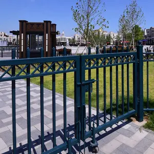 China fornecedor barato ferro forjado desenhos principal portão casa alta qualidade deslizante portão para venda