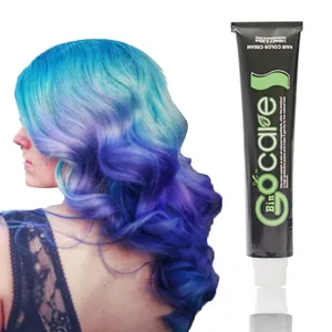 Professional Ammonia Free Natural Hair Color Cream Fashion Colors Semi Permanent Hair Dye