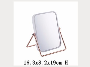 Soporte de espejo en forma de rectángulo cromado de diseño exquisito - Product Image 4