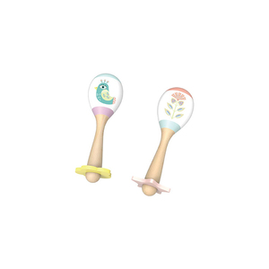 Jouet d'apprentissage pour <span class=keywords><strong>bébé</strong></span> <span class=keywords><strong>Maracas</strong></span> en bois - Product Image 1