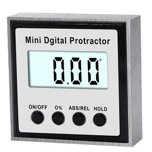 Iletki Dijital Eğimölçer 0-360 Paslanmaz Çelik Dijital Konik Kutusu Açı Göstergesi Ölçer Mıknatıslar Taban ölçme aracı - Product Image 1