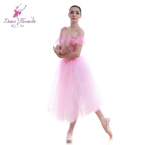 Robe de tutu de ballet de conte de fées en prune sucrée, costumes de danse pour filles, tutus romantiques pour compétition 18090 - Product Image 2