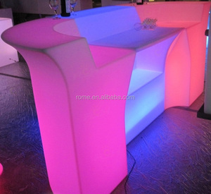 Plastica rotomolded outdoor led piccolo mobile bancone bar set di codici a barre portatile vendita - Product Image 3