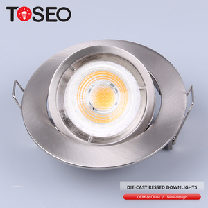Traditionnelle <span class=keywords><strong>3</strong></span> w 5 w 6 w die-casting encastré dans la lumière presse <span class=keywords><strong>spots</strong></span> montage luminaire - Product Image 4
