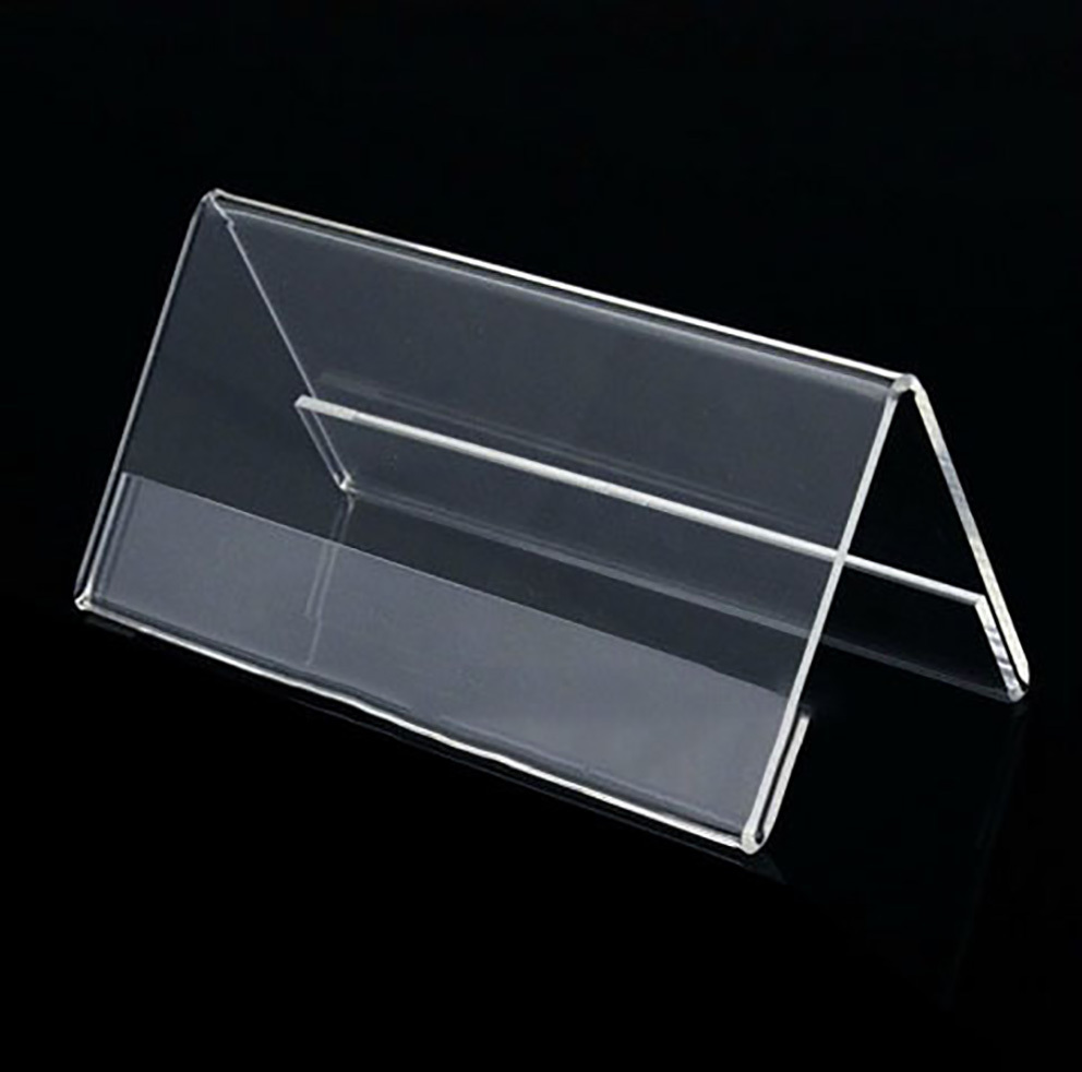 Placa De Escritorio Acrílica Personalizada - Diseño Mármol, 20x6cm, Ideal Para Oficinas