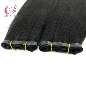 <span class=keywords><strong>Himan</strong></span>-extensiones de cabello humano Remy, trama plana sin costuras, doble estiramiento de fábrica - Product Image 6