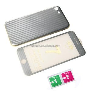 Étui de téléphone violoncelle en fibre de carbone pour <span class=keywords><strong>iphone</strong></span> 6/<span class=keywords><strong>6s</strong></span>/iphon 7/7plus avec protecteur d'écran en verre trempé vente en gros - Product Image 3