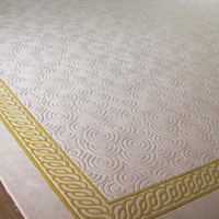 Usine chinoise laine tapis tufté main de luxe