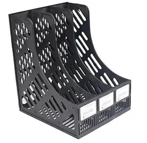 Organizzatore Multifunzione a Tre Sezioni per Documenti, Riviste e Libri, Porta Documenti <span class=keywords><strong>da</strong></span> <span class=keywords><strong>Scrivania</strong></span> per Casa e Ufficio - Product Image 1