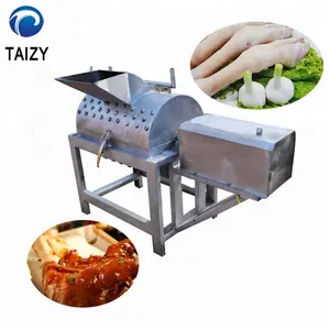 Cattle hoof hair removing and cleaning machine/goat sheep feet hair removing machine