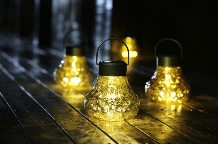 Solar lamp outdoor courtyard decoration lamp hanging lamp