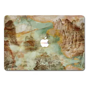 Giá rẻ sản phẩm sáng tạo 3d máy tính xách tay đá cẩm thạch sticker cho macbook 11 inch sticker