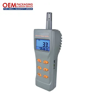 Indoor Air Quality IAQ Meter CO2, CO, Humidity RH %, Temperature, DP, WB, USB Data Logger(OEM Packaging Service Available)