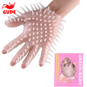 Guanto massaggiante morbido per uomo e donna, guanto massaggiante stimolante a coste per uomo - Product Image 1