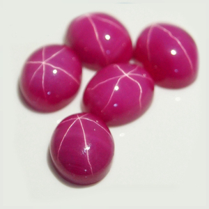 HQ đá quý Starlight <span class=keywords><strong>Ruby</strong></span> đá quý 4x6-13x18mm lỏng <span class=keywords><strong>Cabochon</strong></span> Corundum thô <span class=keywords><strong>Ruby</strong></span> đá tổng hợp - Product Image 4