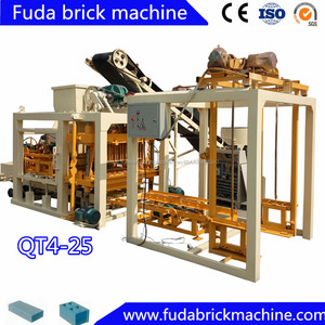 QT4-25 Construction Équipement Auto Houdies Brique Faisant La Machine - Product Image 2