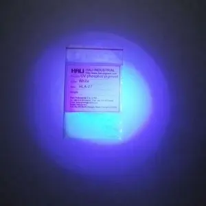 Pigmento en polvo fluorescente Invisible, solo a base de agua, luz negra UV 365 nm