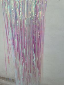 Decorazione per tenda con frangia in lamina iridescente per feste con pavese per addio al nubilato e addio al nubilato - Product Image 2
