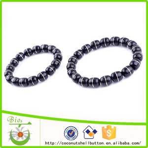<span class=keywords><strong>Chic</strong></span> <span class=keywords><strong>conception</strong></span> de noix de coco mode couple bracelet bijouterie - Product Image 1