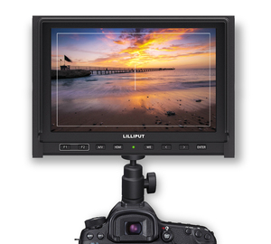 Moniteur vidéo HDMI Lilliput IPS 7 pouces pour appareil photo reflex numérique avec fonction Peaking - Product Image 1