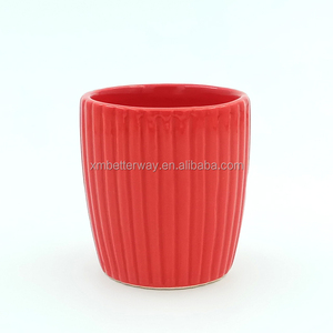 الخزف السيراميك نوع المزجج التشطيب أصيص ورد سيراميك - Product Image 2